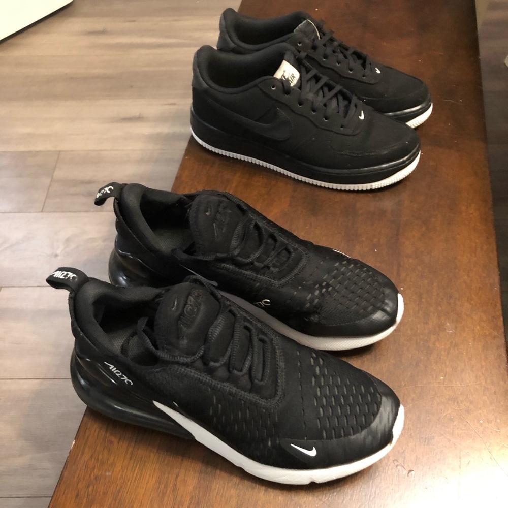 Nike Air Max 270 and Air Force One Bundle size 6.5Y